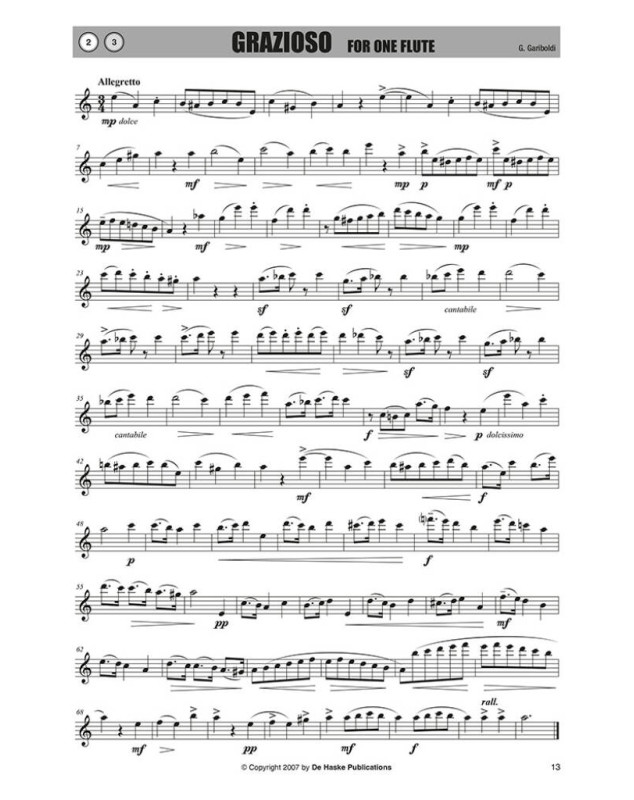 Köhler et Gariboldi : Concert Etudes - Flûte Traversière - De Haske