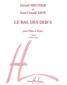 Bal des Déb's - Diot Meunier - Flûte et Piano - Henry Lemoine