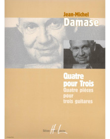 Quatre pour trois - 3 Guitares - Jean-Michel Damase