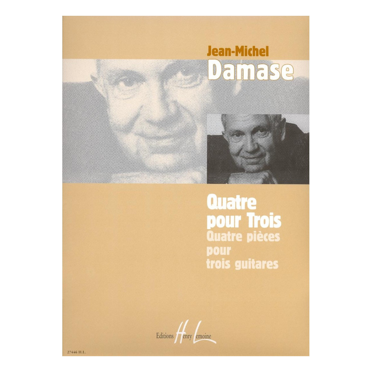 Quatre pour trois - 3 Guitares - Jean-Michel Damase