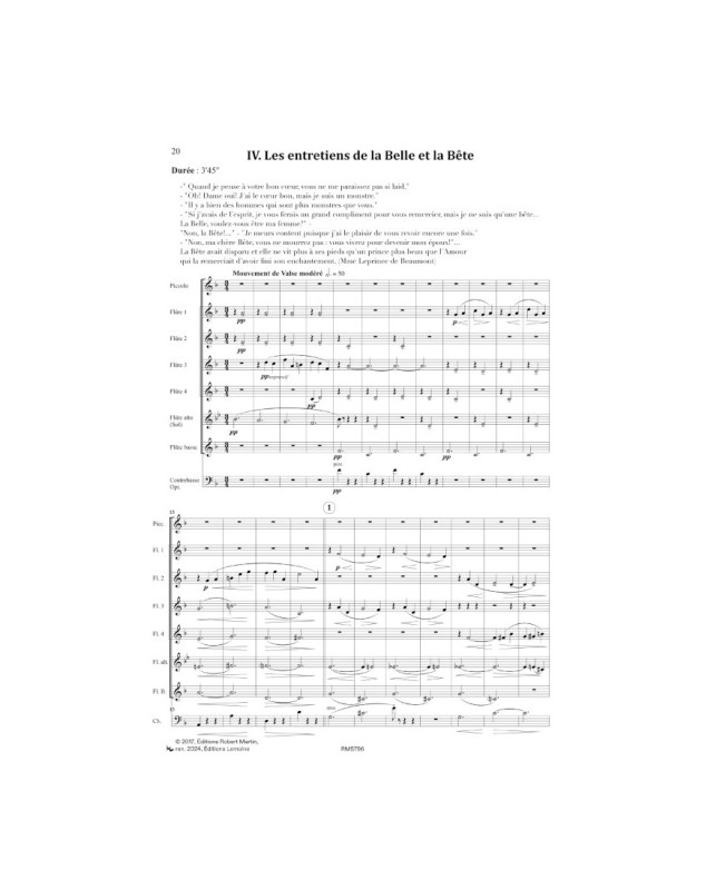Ma Mère L'Oye - Maurice Ravel - Ensemble de Flûtes