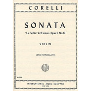 Sonata Op. 5 N. 12 (La Follia) (Francescatti) - Corelli - Violon et Piano