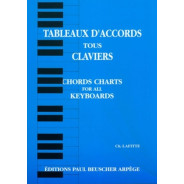 Tableaux d'accords - Pour Claviers - Charles Laffite - Beuscher
