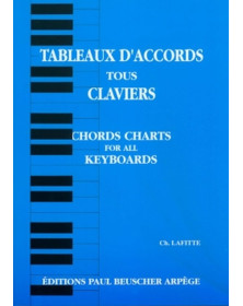 Tableaux d'accords - Pour Claviers - Charles Laffite - Beuscher