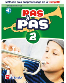 Jaap Kastelein : Pas à Pas Trompette Vol. 2 - Editions De Haske