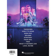 K-Pop Demon Hunters - Recueil pour Piano, Chant et Guitare