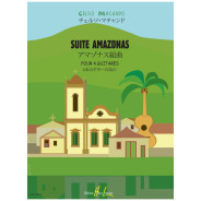 Suite amazonas - 4 Guitares - Celso Machado - Editions Henry Lemoine