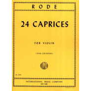 24 Caprices - Violon - Pierre Rode - Révision Galamian - IMC