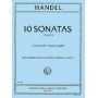 10 Sonate Vol. 1 - Haendel - (Rampal/Veyron/Lacroix)   - Flute et Piano - IMC