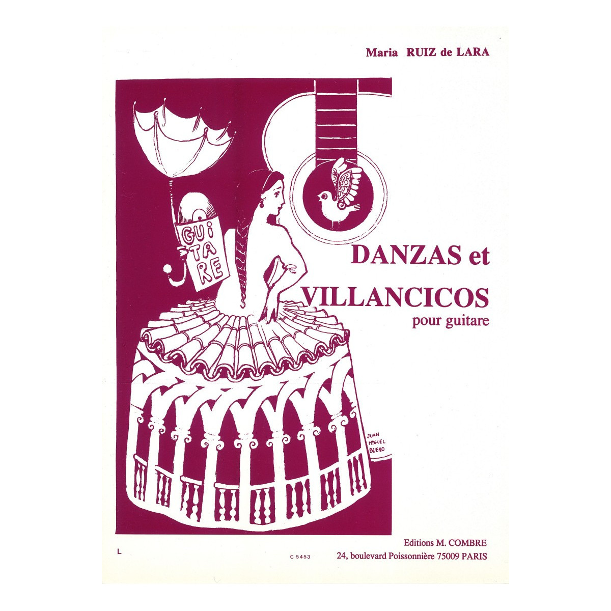 Danzas et villancicos - Maria Ruiz De Lara - Editions Combre