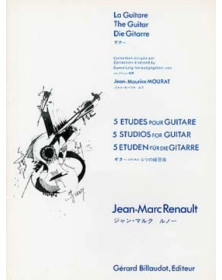 5 Etudes - Jean-Marc Renault - Guitare