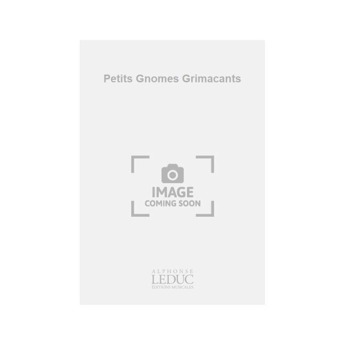 Petits Gnomes Grimacants - Jean-Marie Pallen - Alphonse Leduc
