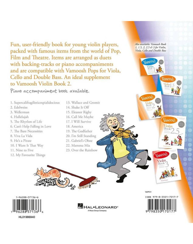 Vamoosh Pops : Violon - Thomas Gregory
