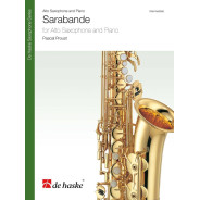 Sarabande - Pascal Proust - Saxophone Alto - De Haske