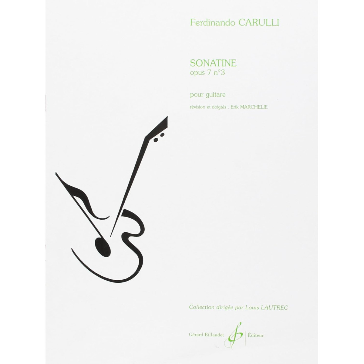 Sonatine Opus 7 N°3 - Carulli - Guitare