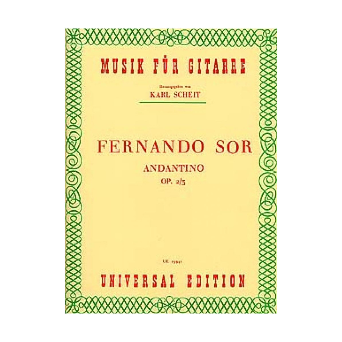 Andantino Opus 2/3 - Fernando Sor