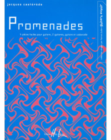 Promenades - Jacques Castérède - Guitare