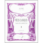 Pièces classiques Vol. 3 - Guitare - Editions Billaudot