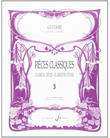 Pièces classiques Vol. 3 - Guitare - Editions Billaudot