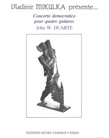 Concerto democratico - John W. Duarte - 4 Guitares