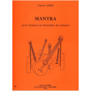 Mantra - Patrice Libes - Pour 4 Guitares - Ediitons Combre