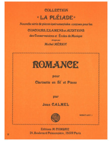 Romance - Jean Calmel - Clarinette et Piano