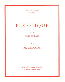 Bucolique - Monique Cecconi  - Flûte et Piano - Editions Combre