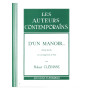 D'un manoir - Robert Clérisse - Flûte et Piano - Editions Combre