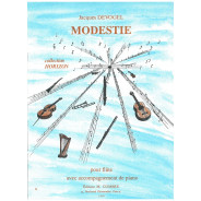 Modestie - Jacques Devogel - Flûte et Piano - Editions Combre