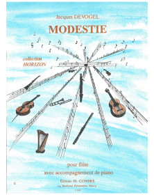 Modestie - Jacques Devogel - Flûte et Piano - Editions Combre