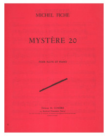 Mystère 20 - Michel Fiche - Flûte et Piano - Editions Combre