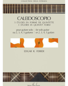 Caleidoscopio - Edgard R. Ferrer - Editions Henry Lemoine