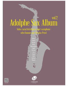Adolphe Sax Album Vol.2 - Nicolas Prost - Editions Henry Lemoine