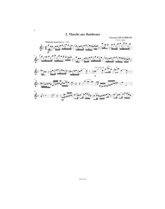 Adolphe Sax Album Vol.3 - Nicolas Prost - Editions Henry Lemoine