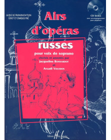 Airs d'opéras russes - Soprano et Piano - Editions Henry Lemoine