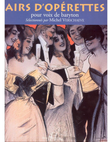Airs d'opérettes - Baryton et Piano - Editions Henry Lemoine