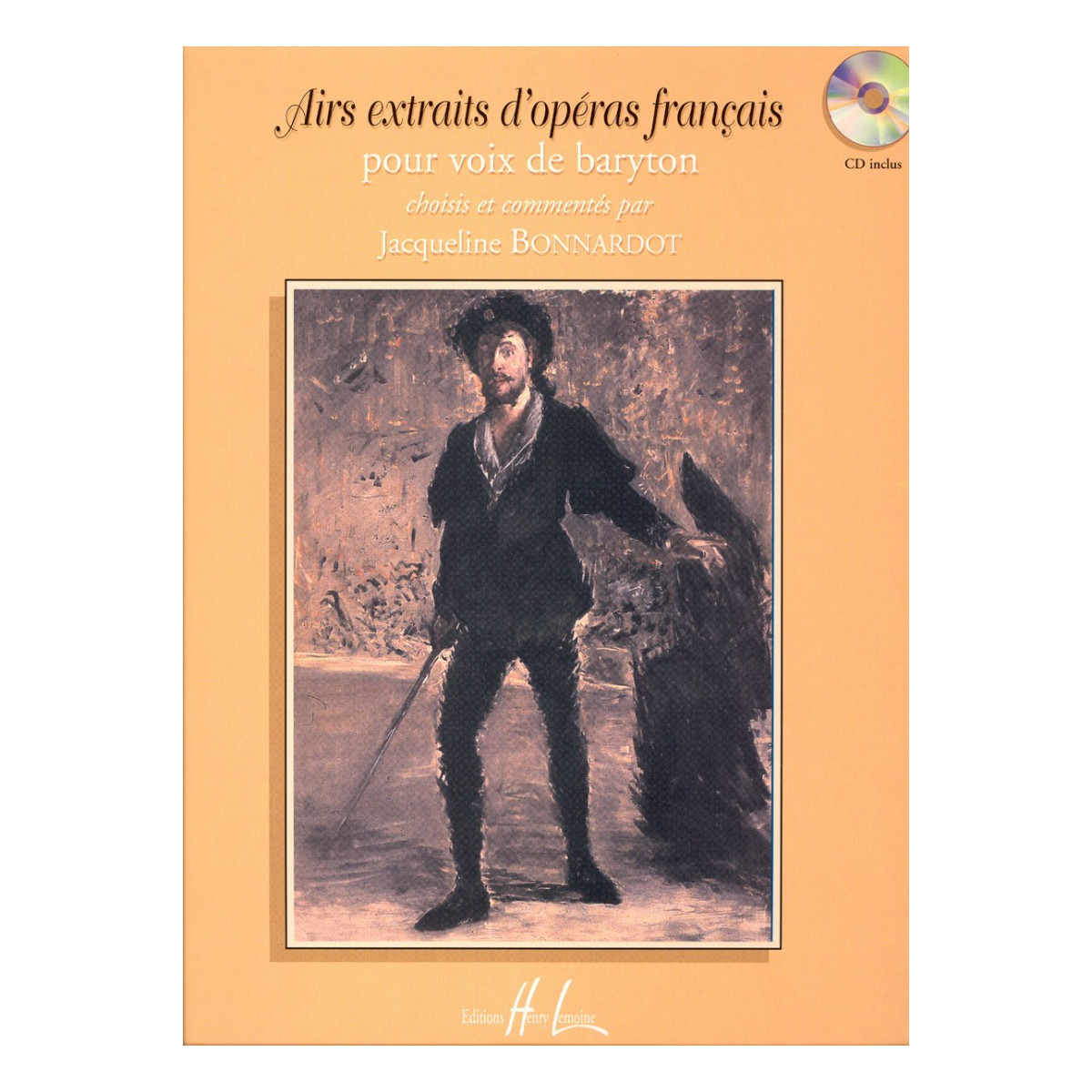 Airs d'opéras français - Baryton et Piano - Editions Henry Lemoine
