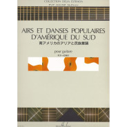 Airs et danses populaires d'Amérique du Sud - Guitare
