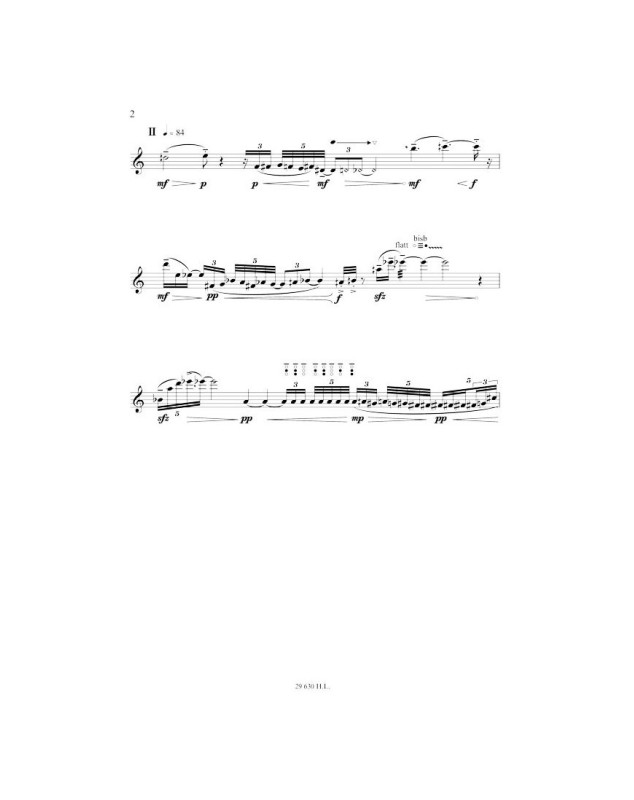 Cantos Secretos - Prière d'emprunt - Luis Naon - Saxophone Soprano
