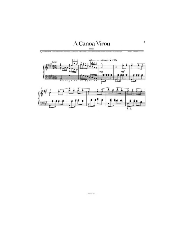Chansons et Danses d'Amérique Latine Vol. C - Harpe - Henry Lemoine