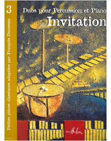 Invitation 3 - François Dunesme - Editions Henry Lemoine