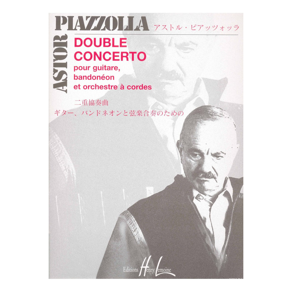 Double concerto (Conducteur) - Astor Piazzolla - Editions Henry Lemoine