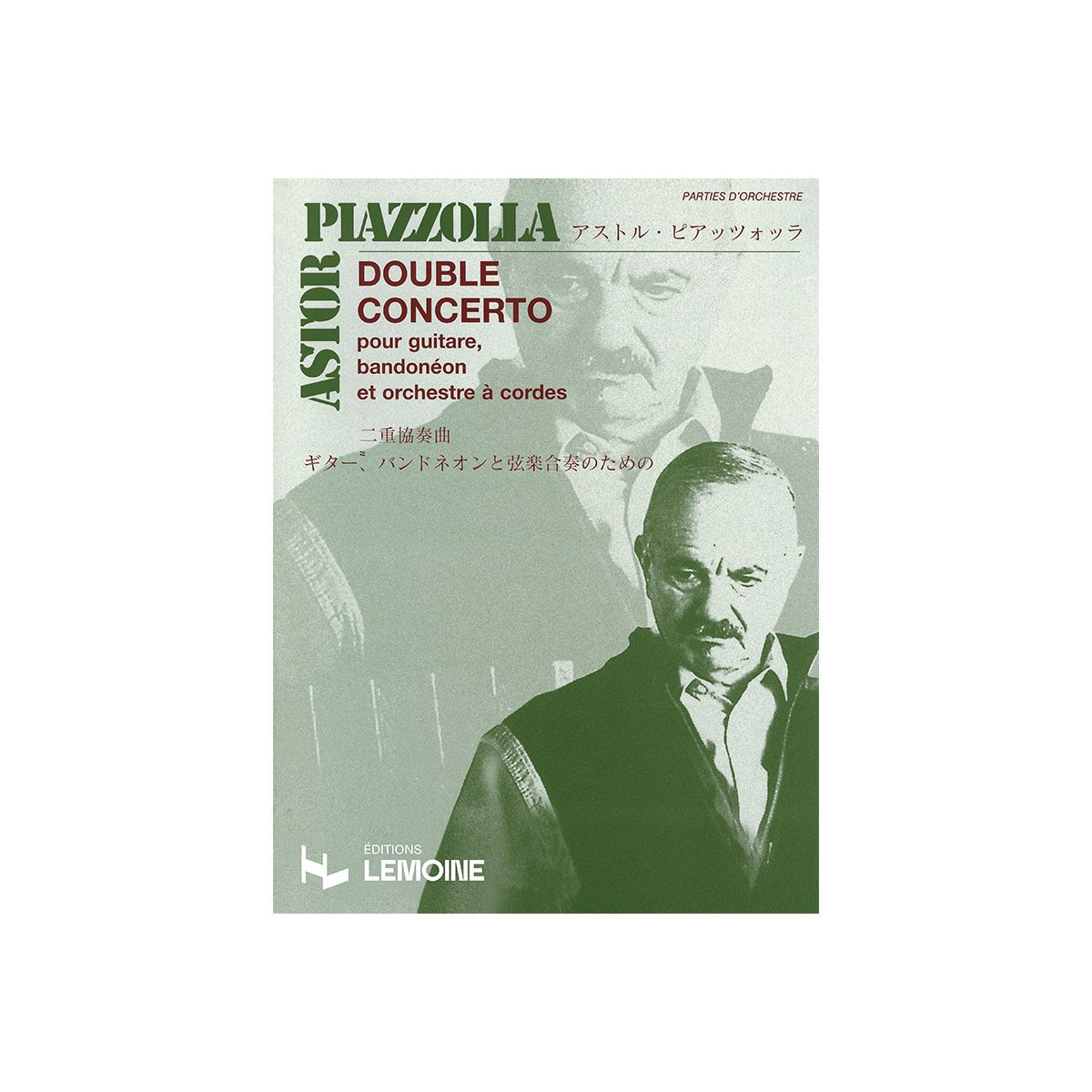 Double concerto (Matériel d'orchestre) - Astor Piazzolla