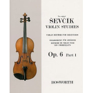 Sevcik : Etudes Opus 6 / Partie 1 - Violon