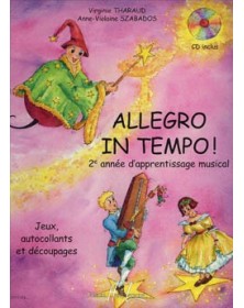Allegro in Tempo - Virginie Tharaud - A.V. Szabados - Henry Lemoine