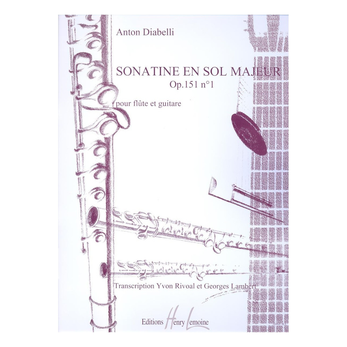 Sonatine Op.151 n°1 - Diabelli - Flûte et Guitare