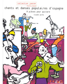 Chants et danses populaires d'Espagne - Guitare - Claude Worms