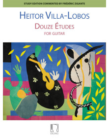 Douze (12) études pour Guitare