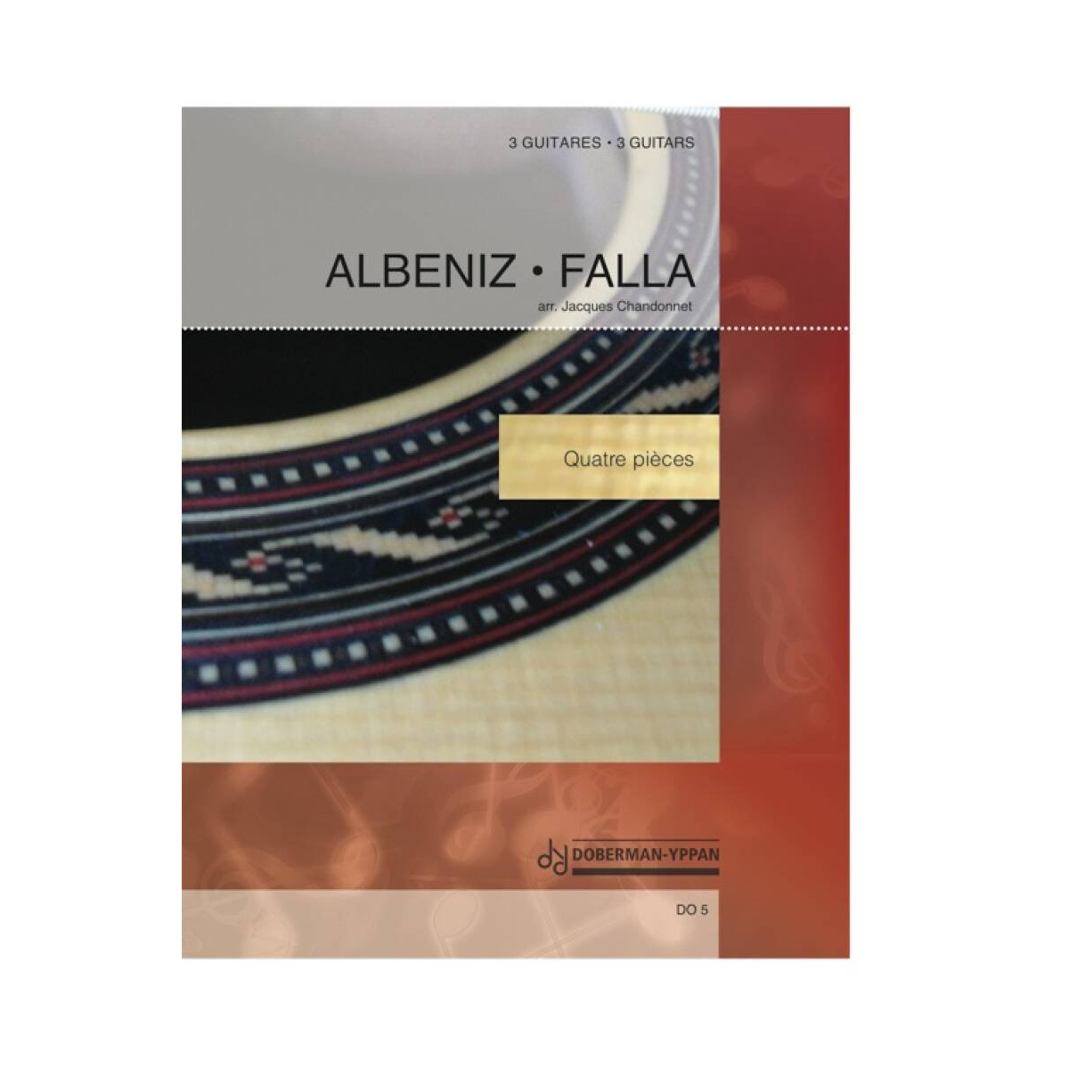 Albeniz, Falla - Musique pour 3 Guitares - Jacques Chandonnet