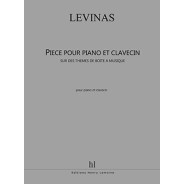 Pièce Pour Piano et Clavecin